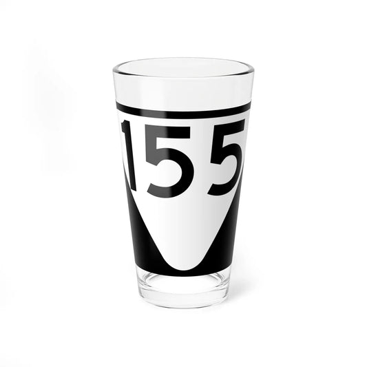 Secondary Tennessee 155 (Tennessee) (Road Sign) Pint Glass 16oz 16oz - Go Mug Yourself