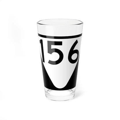 Secondary Tennessee 156 (Tennessee) (Road Sign) Pint Glass 16oz 16oz - Go Mug Yourself