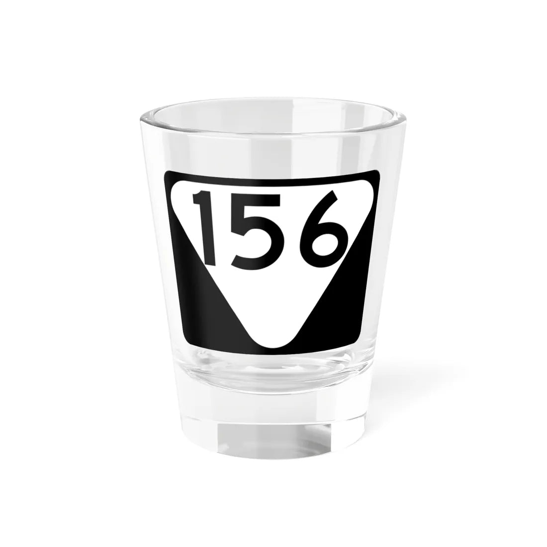 Secondary Tennessee 156 (Tennessee) (Road Sign) Shot Glass 1.5oz 1.5oz - Go Mug Yourself