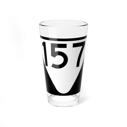 Secondary Tennessee 157 (Tennessee) (Road Sign) Pint Glass 16oz 16oz - Go Mug Yourself