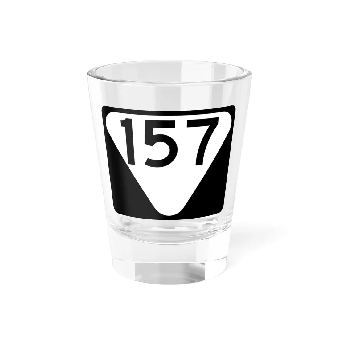Secondary Tennessee 157 (Tennessee) (Road Sign) Shot Glass 1.5oz 1.5oz - Go Mug Yourself