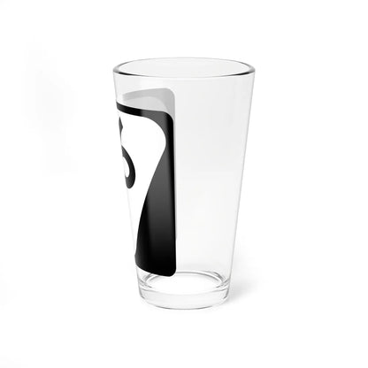 Secondary Tennessee 16 (Tennessee) (Road Sign) Pint Glass 16oz - Go Mug Yourself