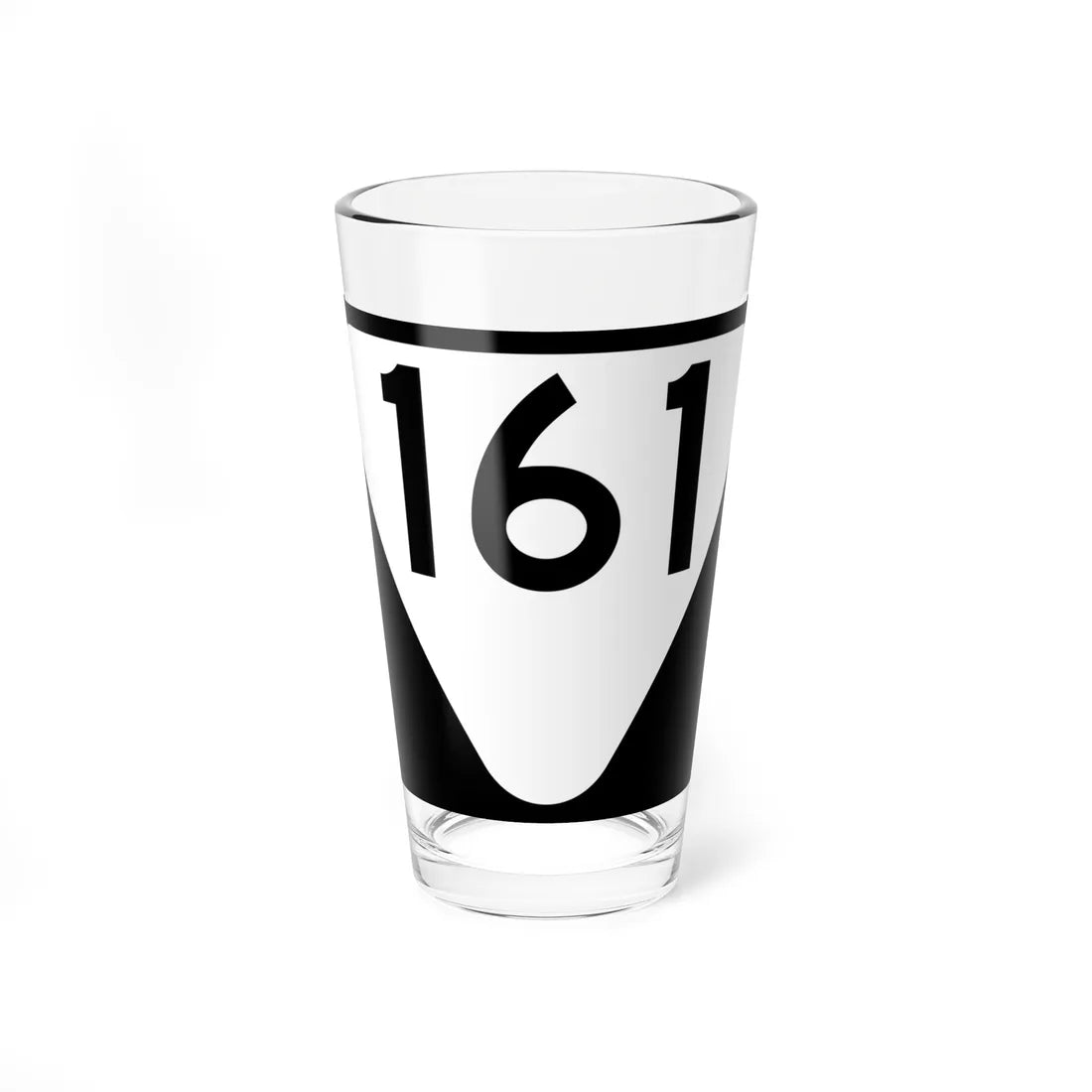Secondary Tennessee 161 (Tennessee) (Road Sign) Pint Glass 16oz 16oz - Go Mug Yourself