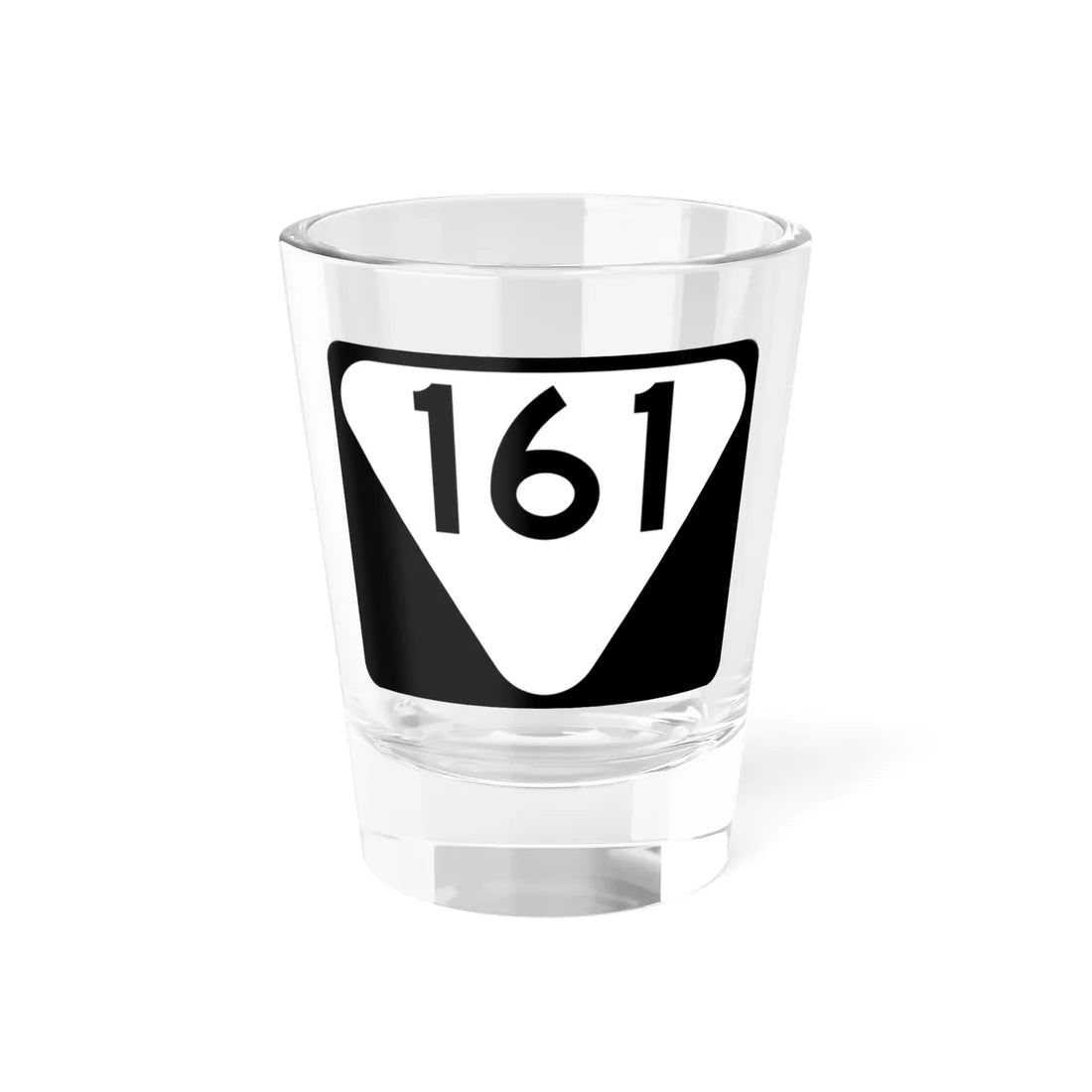 Secondary Tennessee 161 (Tennessee) (Road Sign) Shot Glass 1.5oz 1.5oz - Go Mug Yourself
