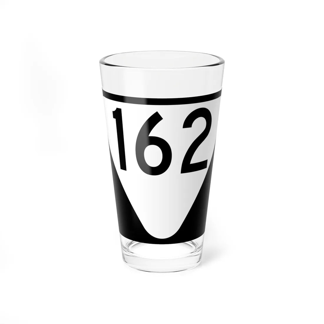 Secondary Tennessee 162 (Tennessee) (Road Sign) Pint Glass 16oz 16oz - Go Mug Yourself