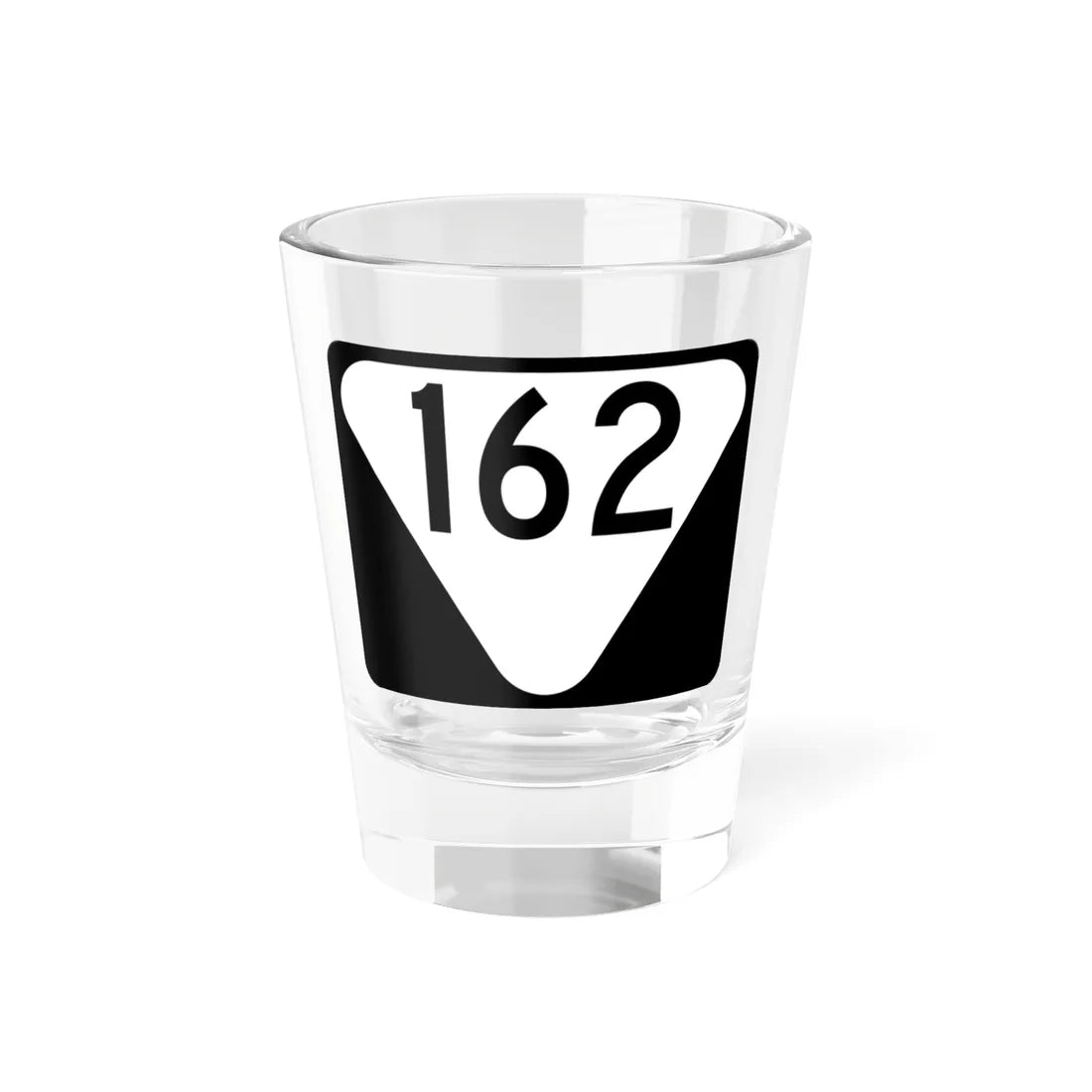 Secondary Tennessee 162 (Tennessee) (Road Sign) Shot Glass 1.5oz 1.5oz - Go Mug Yourself
