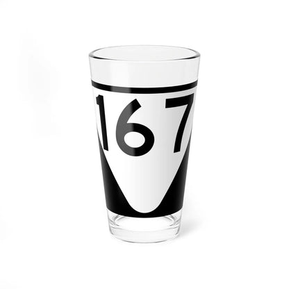 Secondary Tennessee 167 (Tennessee) (Road Sign) Pint Glass 16oz 16oz - Go Mug Yourself
