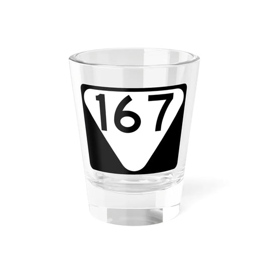 Secondary Tennessee 167 (Tennessee) (Road Sign) Shot Glass 1.5oz 1.5oz - Go Mug Yourself