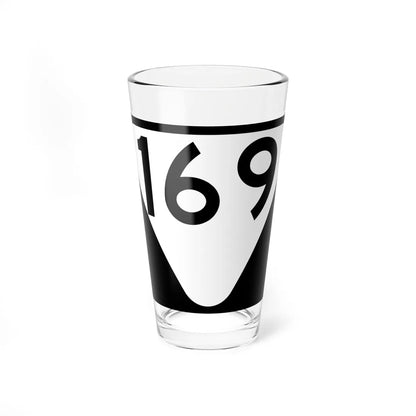 Secondary Tennessee 169 (Tennessee) (Road Sign) Pint Glass 16oz 16oz - Go Mug Yourself
