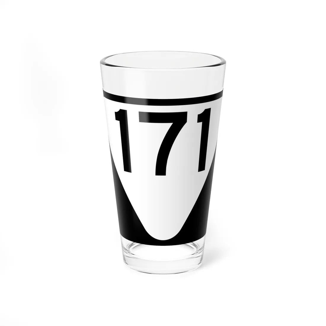 Secondary Tennessee 171 (Tennessee) (Road Sign) Pint Glass 16oz 16oz - Go Mug Yourself