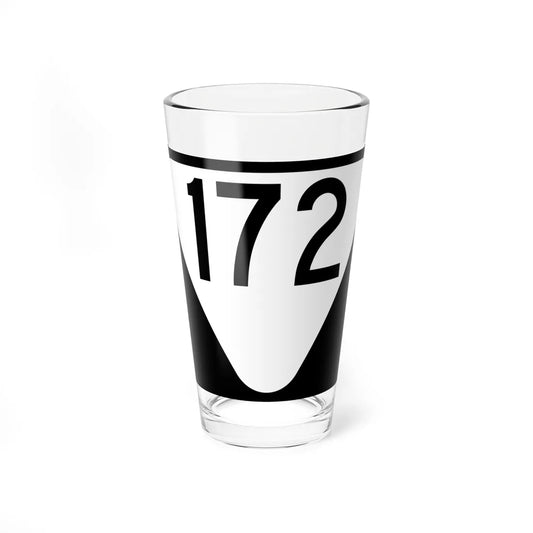 Secondary Tennessee 172 (Tennessee) (Road Sign) Pint Glass 16oz 16oz - Go Mug Yourself
