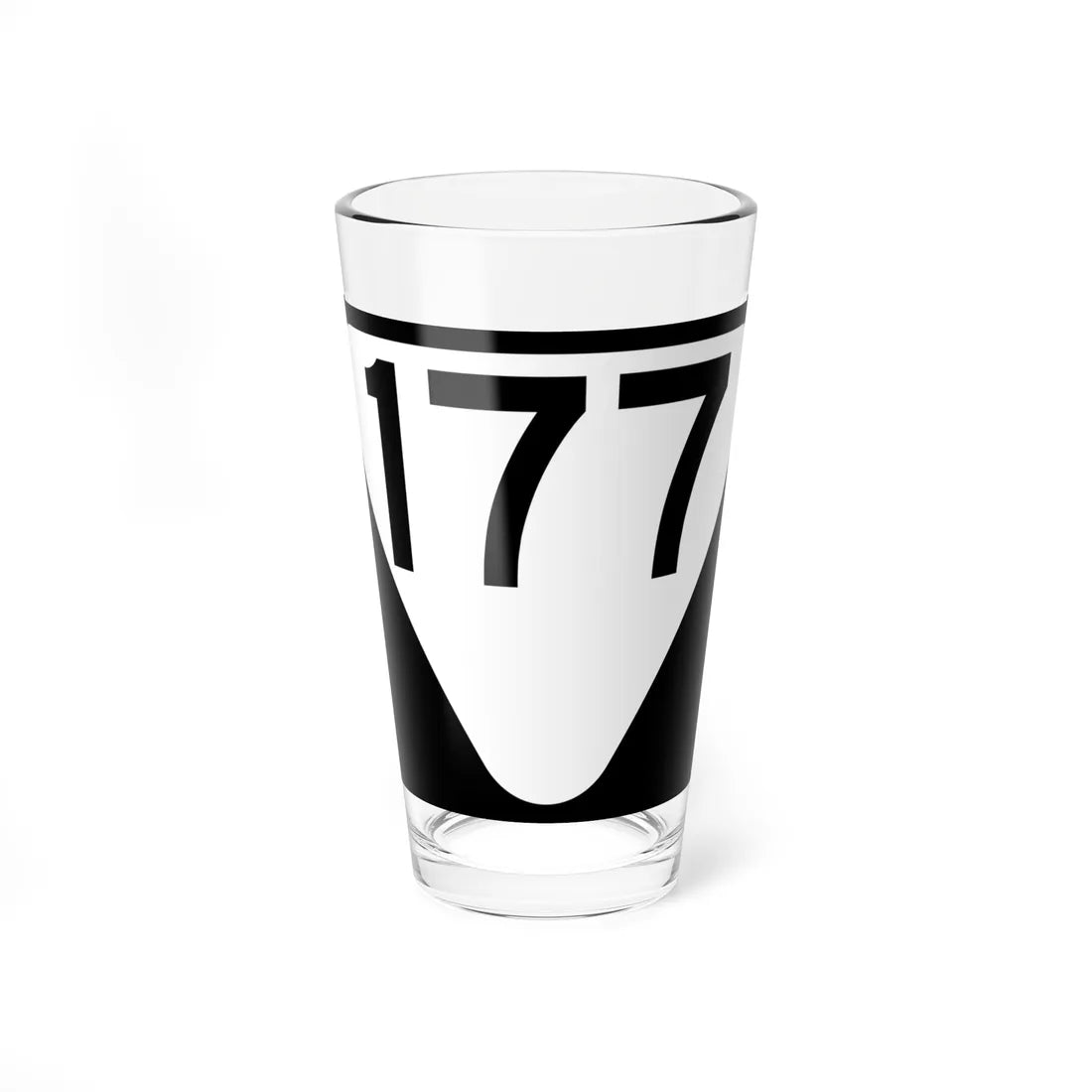 Secondary Tennessee 177 (Tennessee) (Road Sign) Pint Glass 16oz - Go Mug Yourself