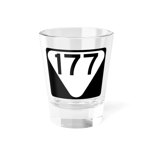 Secondary Tennessee 177 (Tennessee) (Road Sign) Shot Glass 1.5oz 1.5oz - Go Mug Yourself