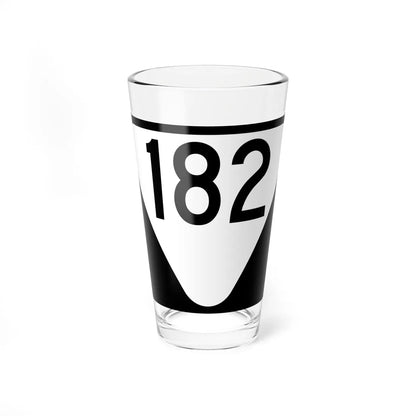 Secondary Tennessee 182 (Tennessee) (Road Sign) Pint Glass 16oz - Go Mug Yourself