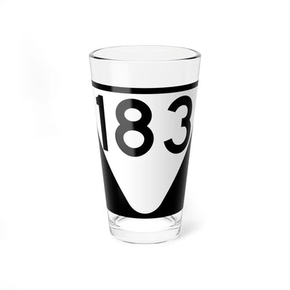 Secondary Tennessee 183 (Tennessee) (Road Sign) Pint Glass 16oz 16oz - Go Mug Yourself