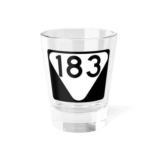 Secondary Tennessee 183 (Tennessee) (Road Sign) Shot Glass 1.5oz 1.5oz - Go Mug Yourself