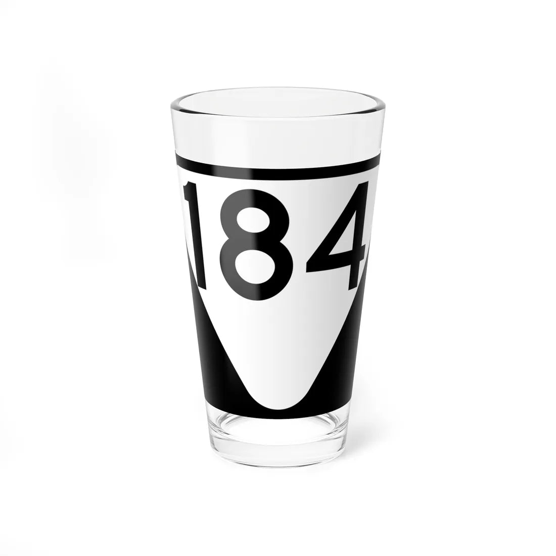 Secondary Tennessee 184 (Tennessee) (Road Sign) Pint Glass 16oz 16oz - Go Mug Yourself