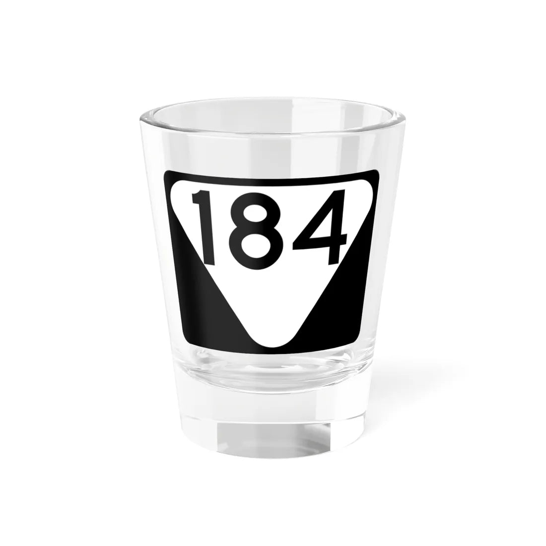 Secondary Tennessee 184 (Tennessee) (Road Sign) Shot Glass 1.5oz 1.5oz - Go Mug Yourself