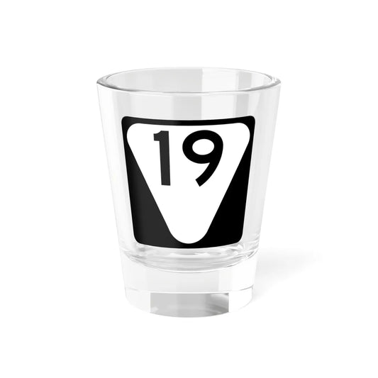 Secondary Tennessee 19 (Tennessee) (Road Sign) Shot Glass 1.5oz 1.5oz - Go Mug Yourself