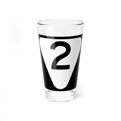 Secondary Tennessee 2 (Tennessee) (Road Sign) Pint Glass 16oz - Go Mug Yourself