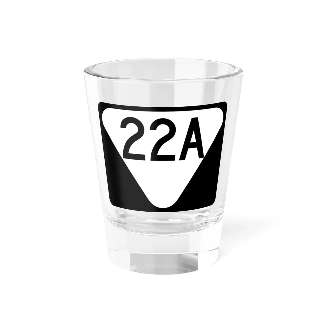 Secondary Tennessee 22A (Tennessee) (Road Sign) Shot Glass 1.5oz 1.5oz - Go Mug Yourself