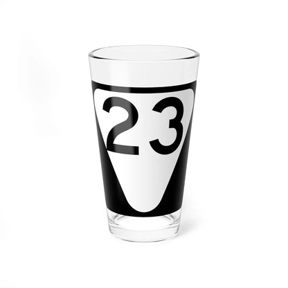 Secondary Tennessee 23 (Tennessee) (Road Sign) Pint Glass 16oz 16oz - Go Mug Yourself