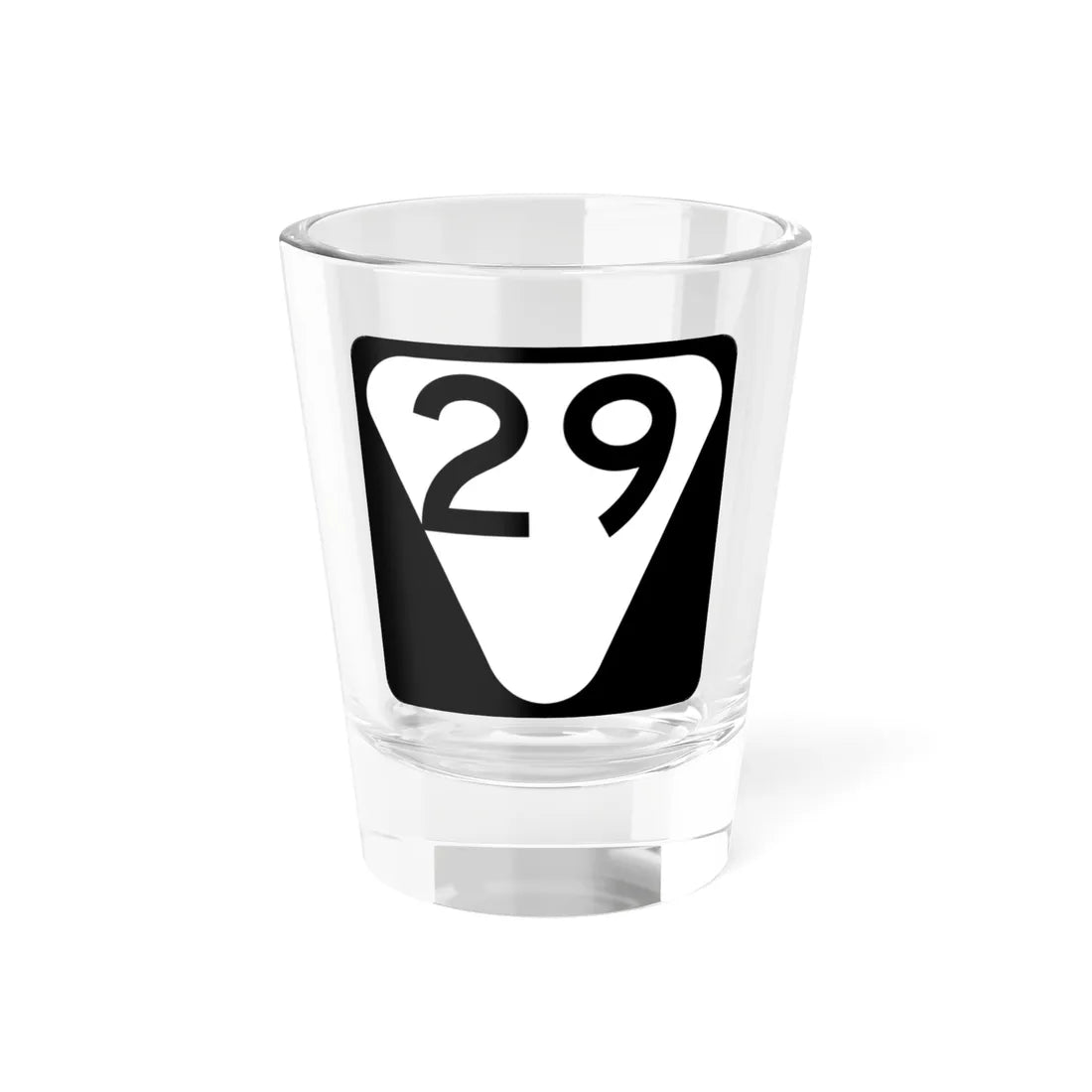 Secondary Tennessee 29 (Tennessee) (Road Sign) Shot Glass 1.5oz 1.5oz - Go Mug Yourself