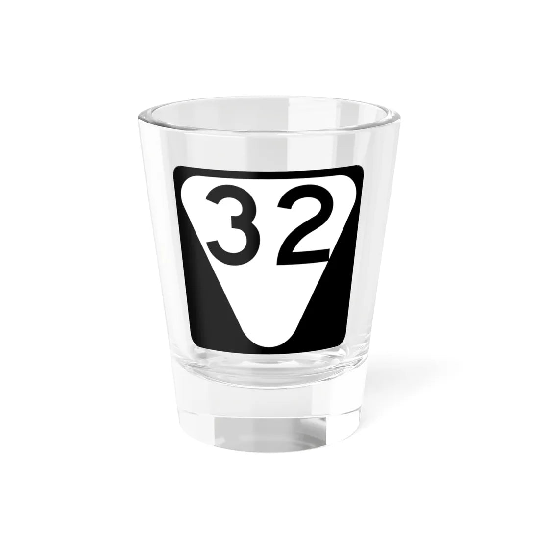 Secondary Tennessee 32 (Tennessee) (Road Sign) Shot Glass 1.5oz 1.5oz - Go Mug Yourself