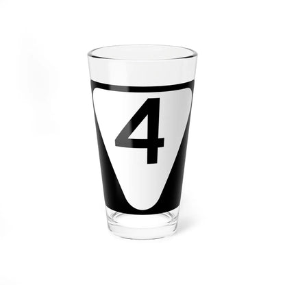 Secondary Tennessee 4 (Tennessee) (Road Sign) Pint Glass 16oz - Go Mug Yourself