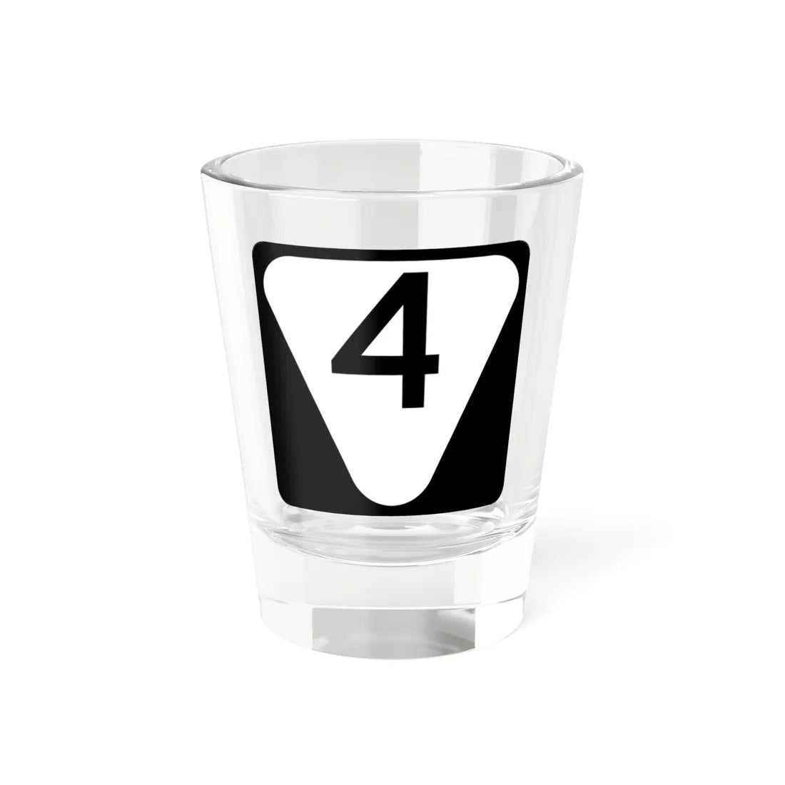 Secondary Tennessee 4 (Tennessee) (Road Sign) Shot Glass 1.5oz 1.5oz - Go Mug Yourself