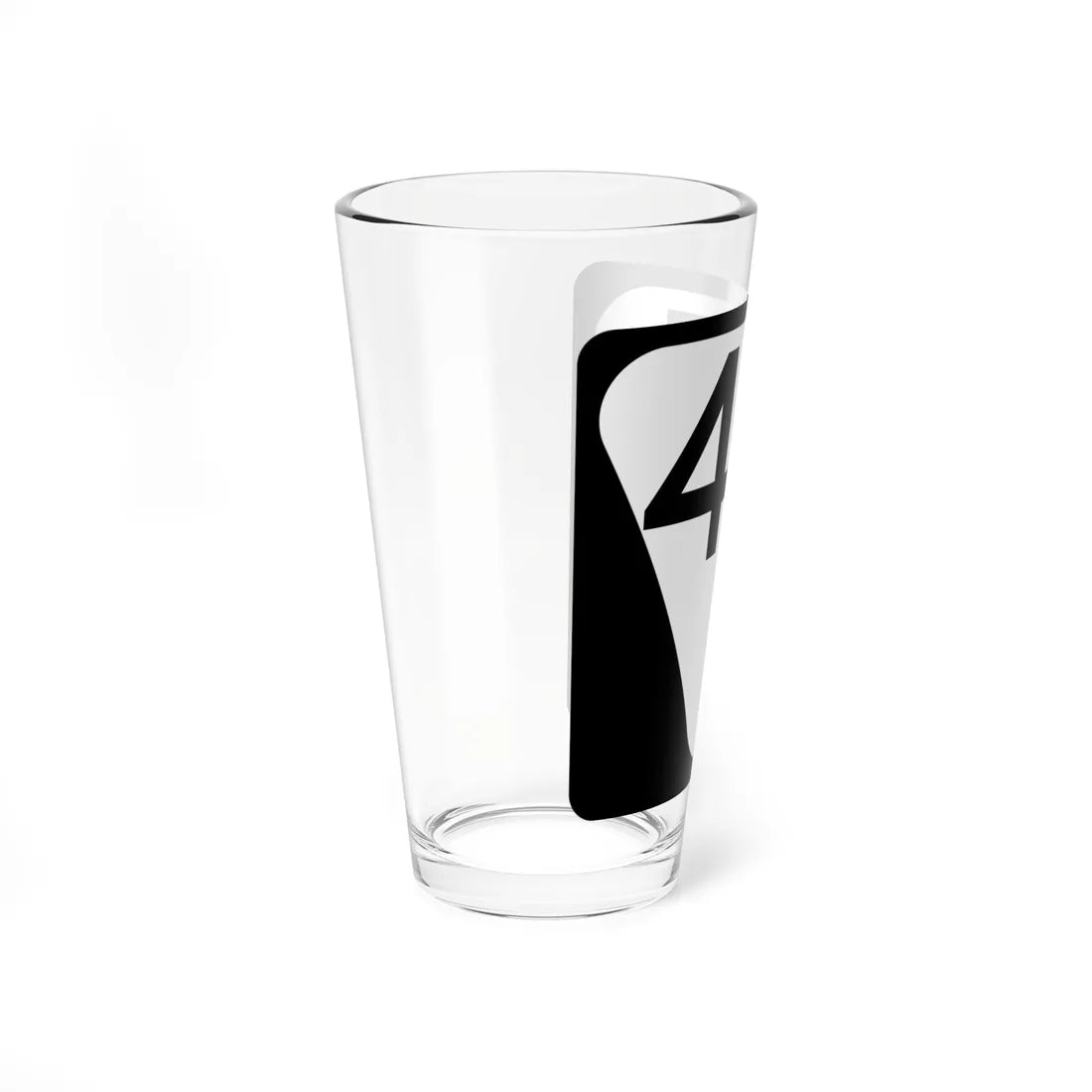 Secondary Tennessee 45 (Tennessee) (Road Sign) Pint Glass 16oz - Go Mug Yourself