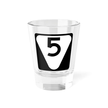 Secondary Tennessee 5 (Tennessee) (Road Sign) Shot Glass 1.5oz 1.5oz - Go Mug Yourself