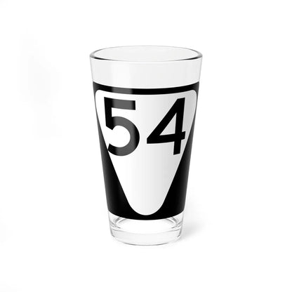 Secondary Tennessee 54 (Tennessee) (Road Sign) Pint Glass 16oz 16oz - Go Mug Yourself