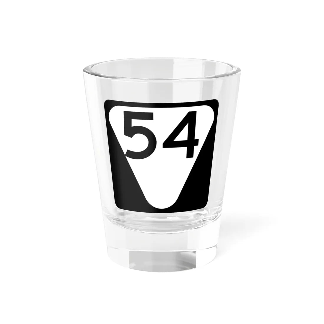 Secondary Tennessee 54 (Tennessee) (Road Sign) Shot Glass 1.5oz 1.5oz - Go Mug Yourself