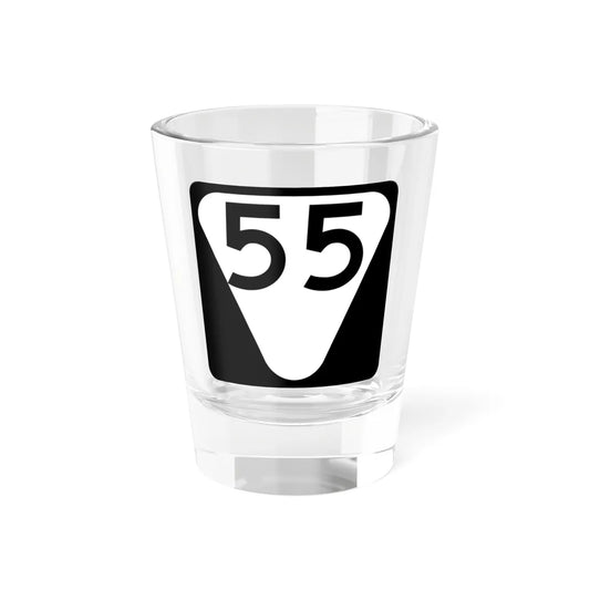 Secondary Tennessee 55 (Tennessee) (Road Sign) Shot Glass 1.5oz 1.5oz - Go Mug Yourself
