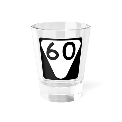 Secondary Tennessee 60 (Tennessee) (Road Sign) Shot Glass 1.5oz 1.5oz - Go Mug Yourself