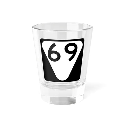 Secondary Tennessee 69 (Tennessee) (Road Sign) Shot Glass 1.5oz 1.5oz - Go Mug Yourself