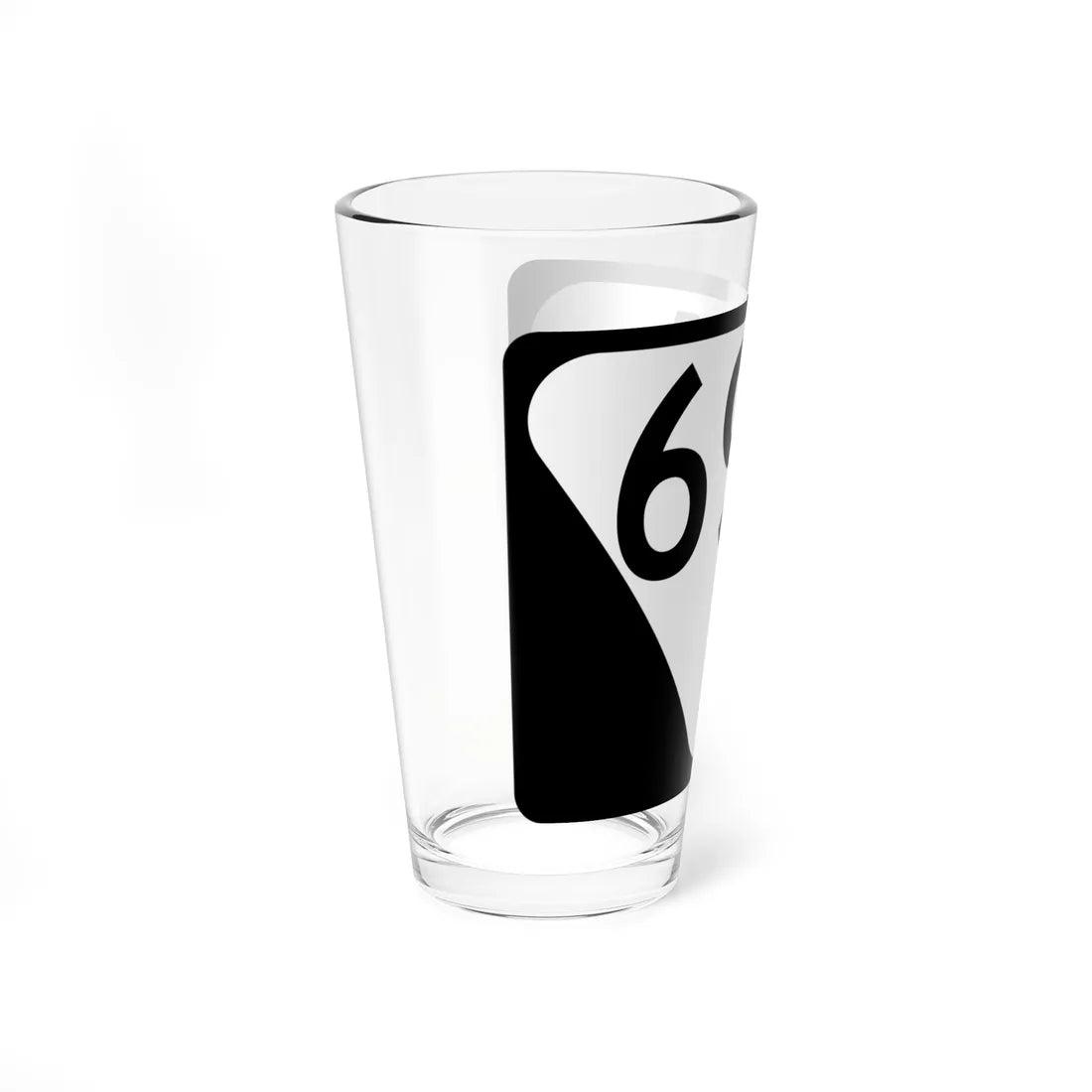 Secondary Tennessee 69A (Tennessee) (Road Sign) Pint Glass 16oz - Go Mug Yourself