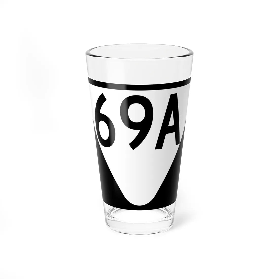 Secondary Tennessee 69A (Tennessee) (Road Sign) Pint Glass 16oz - Go Mug Yourself
