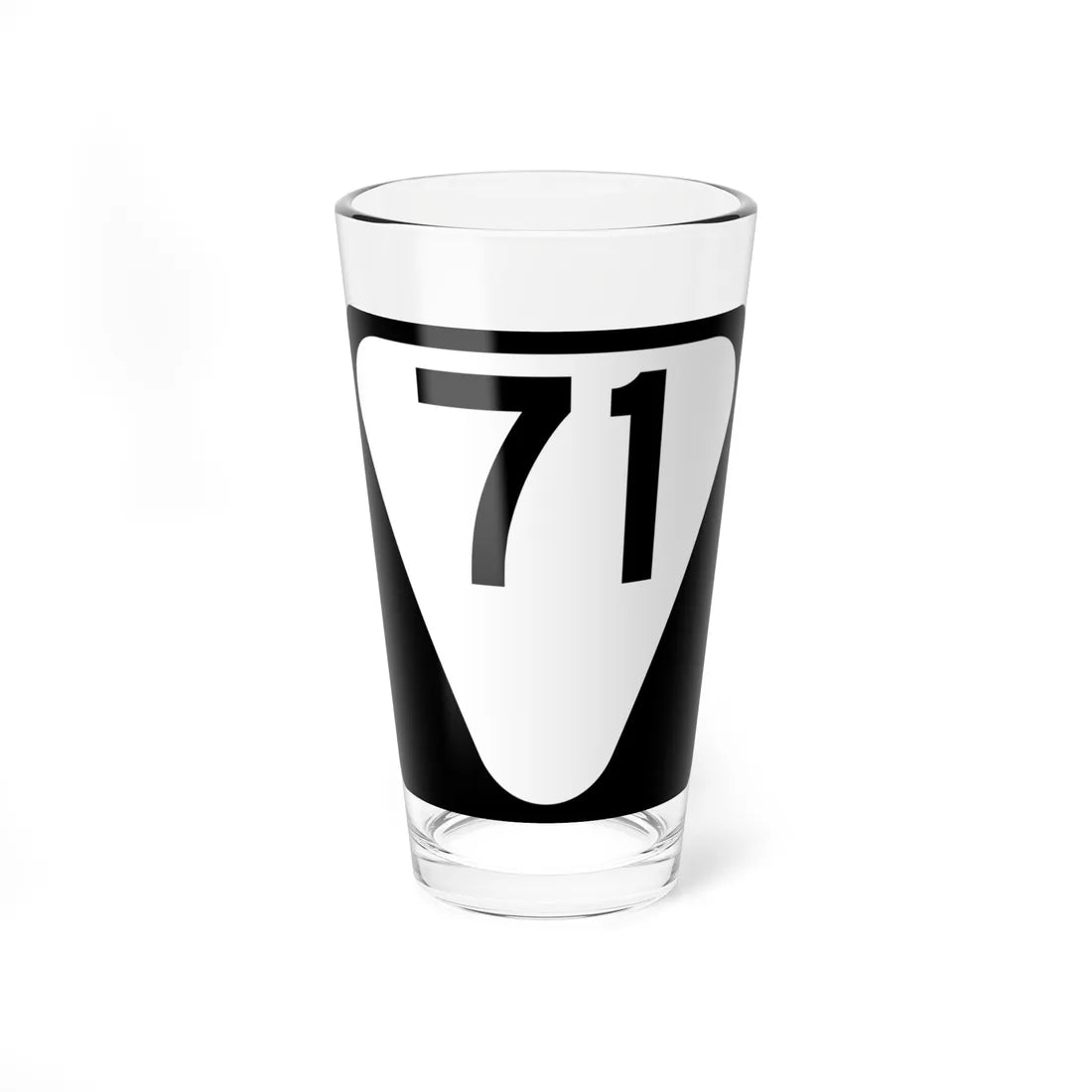 Secondary Tennessee 71 (Tennessee) (Road Sign) Pint Glass 16oz 16oz - Go Mug Yourself