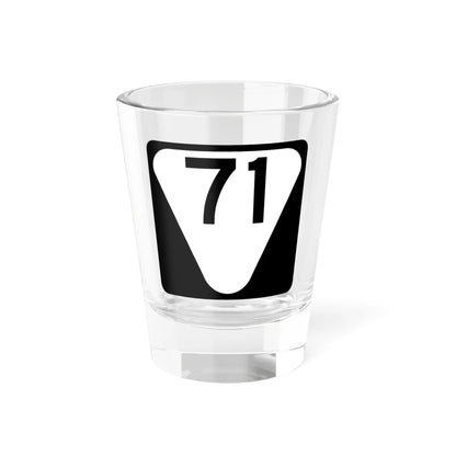 Secondary Tennessee 71 (Tennessee) (Road Sign) Shot Glass 1.5oz 1.5oz - Go Mug Yourself