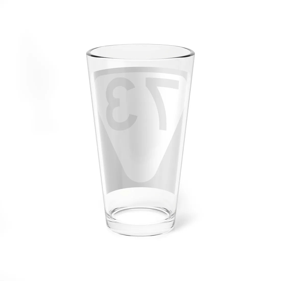 Secondary Tennessee 73 (Tennessee) (Road Sign) Pint Glass 16oz - Go Mug Yourself