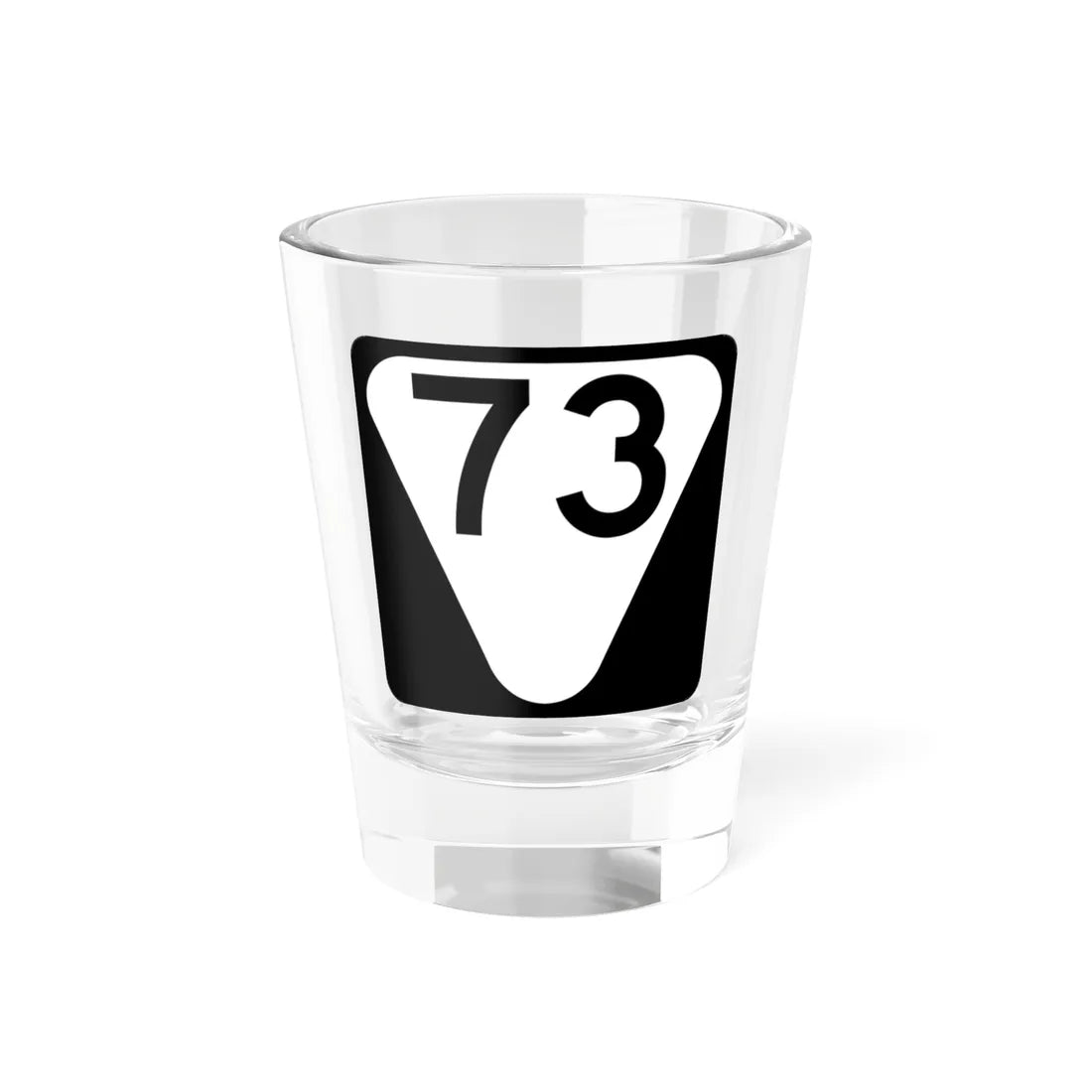 Secondary Tennessee 73 (Tennessee) (Road Sign) Shot Glass 1.5oz 1.5oz - Go Mug Yourself