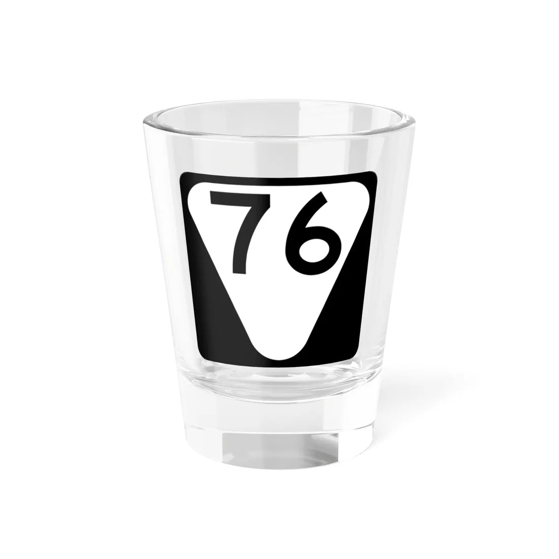 Secondary Tennessee 76 (Tennessee) (Road Sign) Shot Glass 1.5oz 1.5oz - Go Mug Yourself