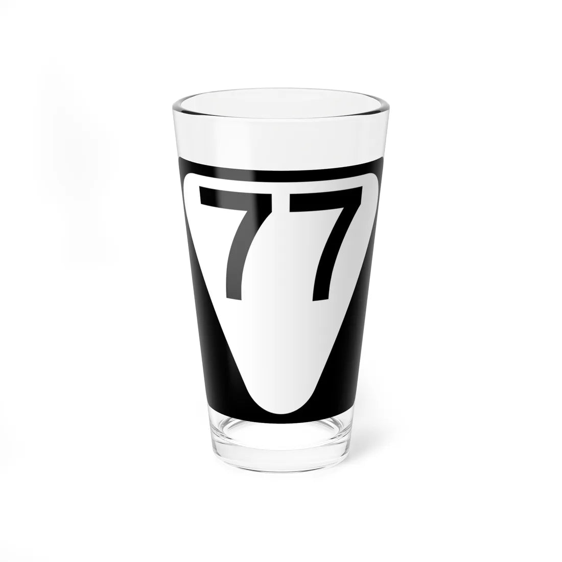 Secondary Tennessee 77 (Tennessee) (Road Sign) Pint Glass 16oz 16oz - Go Mug Yourself