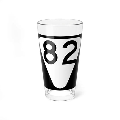 Secondary Tennessee 82 (Tennessee) (Road Sign) Pint Glass 16oz - Go Mug Yourself
