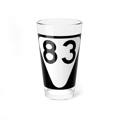 Secondary Tennessee 83 (Tennessee) (Road Sign) Pint Glass 16oz 16oz - Go Mug Yourself