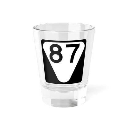 Secondary Tennessee 87 (Tennessee) (Road Sign) Shot Glass 1.5oz 1.5oz - Go Mug Yourself