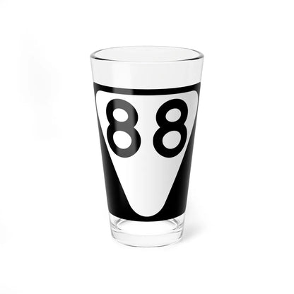 Secondary Tennessee 88 (Tennessee) (Road Sign) Pint Glass 16oz 16oz - Go Mug Yourself