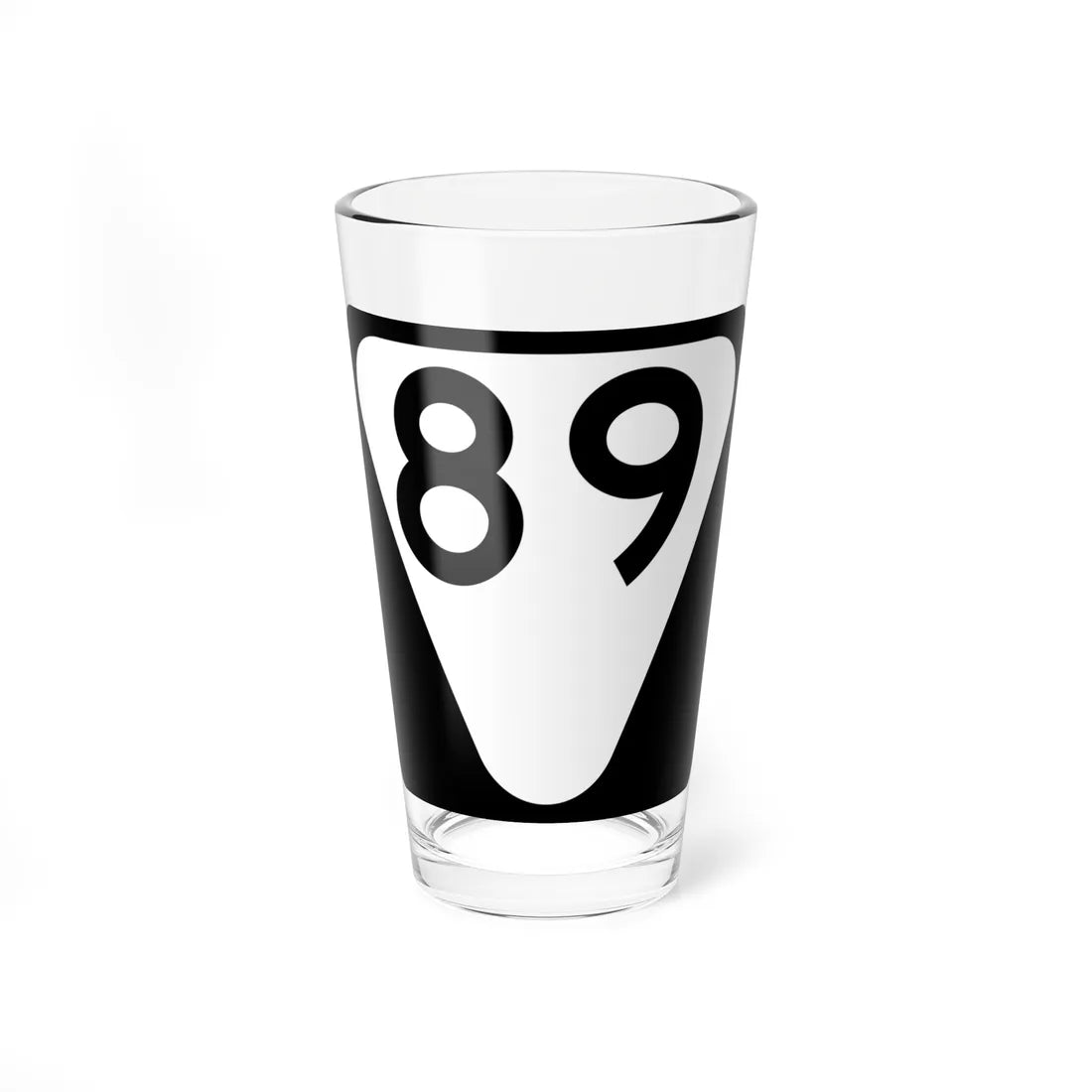 Secondary Tennessee 89 (Tennessee) (Road Sign) Pint Glass 16oz 16oz - Go Mug Yourself